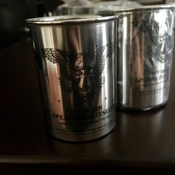 Set of 2 stainless steel SJ mugs - Picture 2 of 3